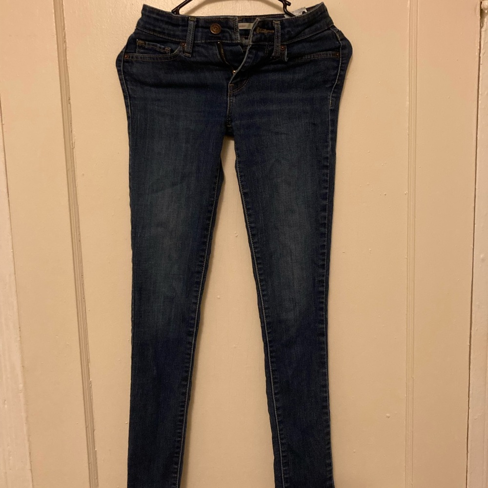Skinny jeans , blue , size 24